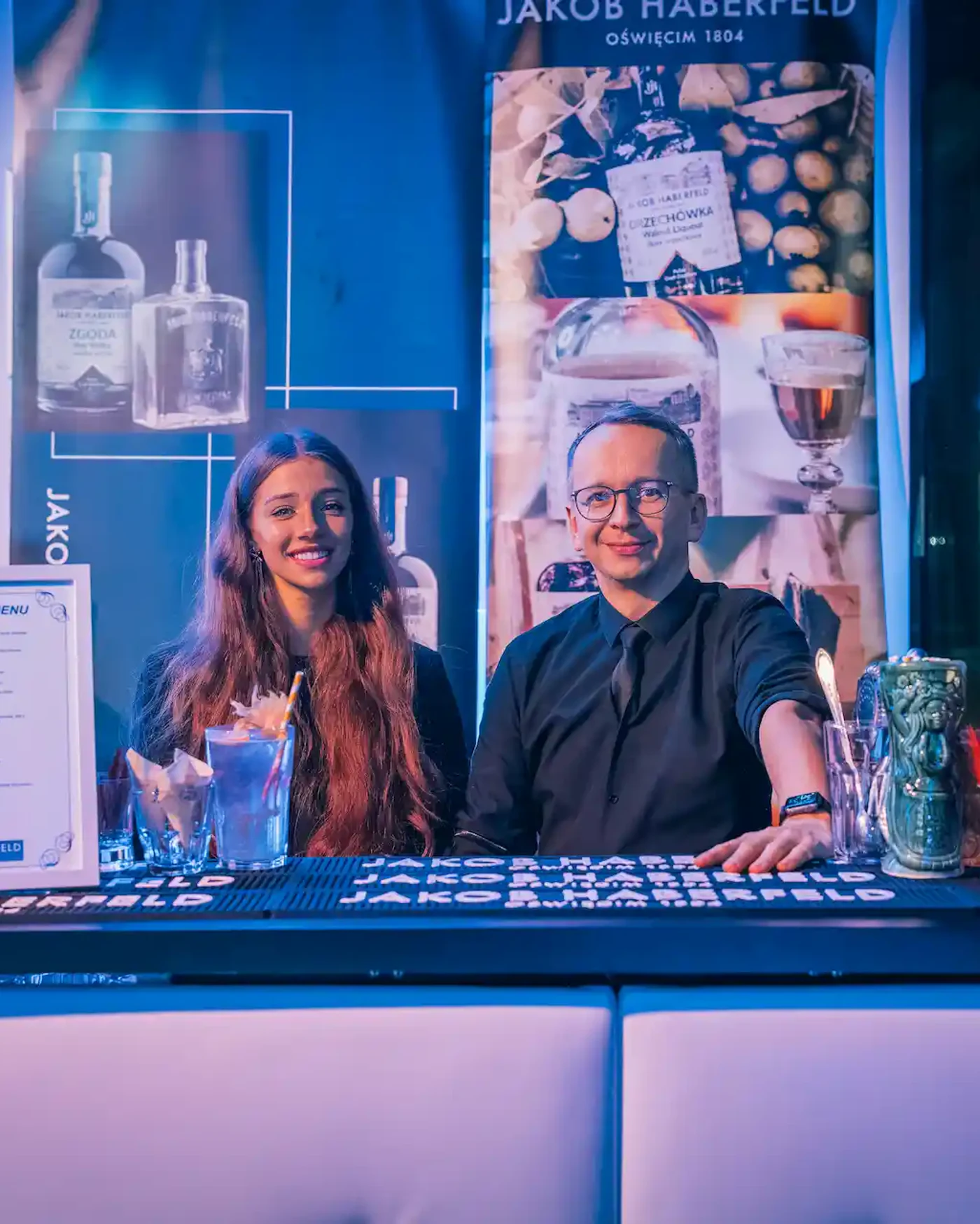 Kieliszki degustacyjne przygotowane dla gości