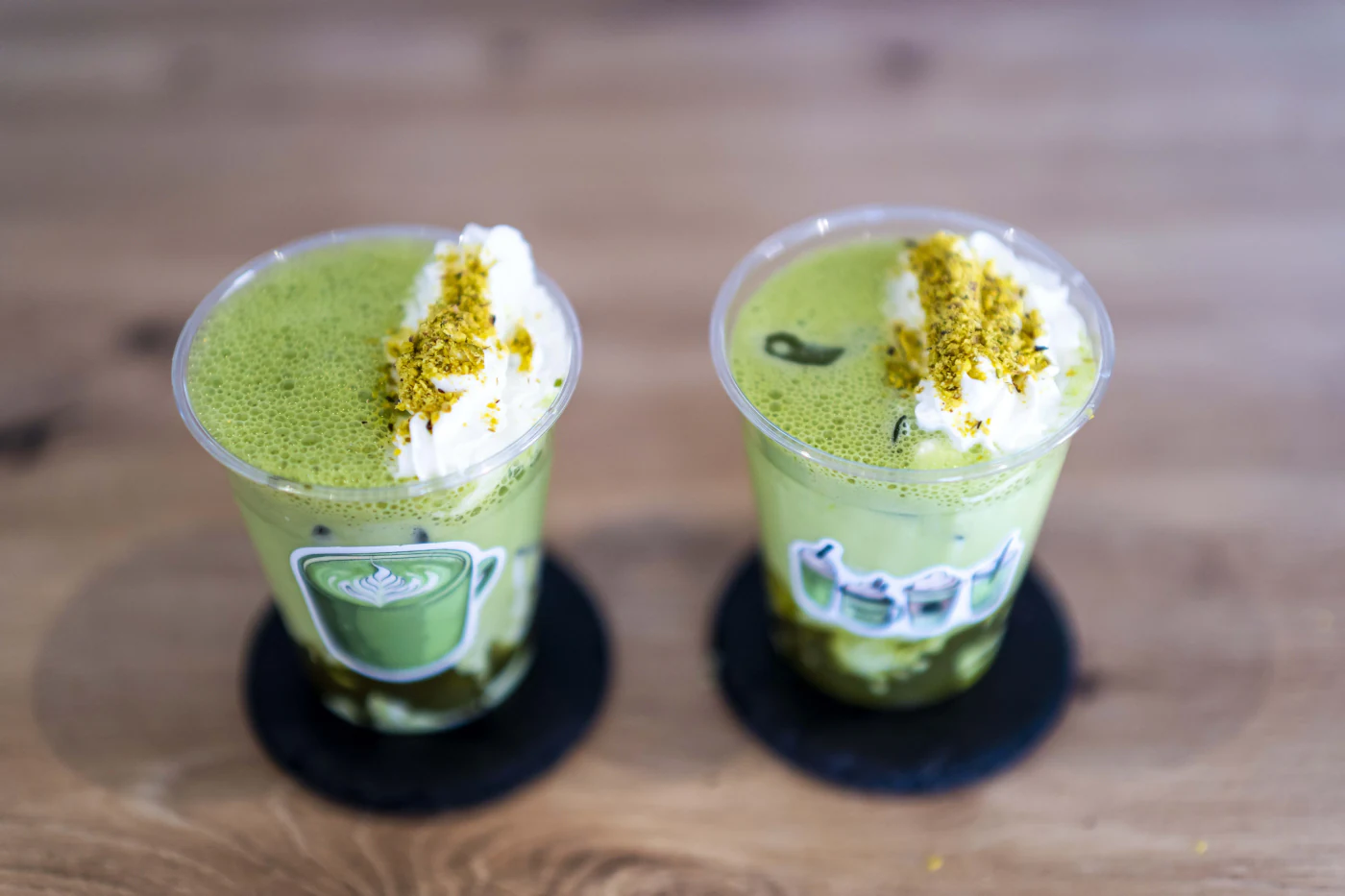 Stanowisko matcha na evencie firmowym